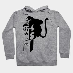 Monkey Detonate Stencil Hoodie